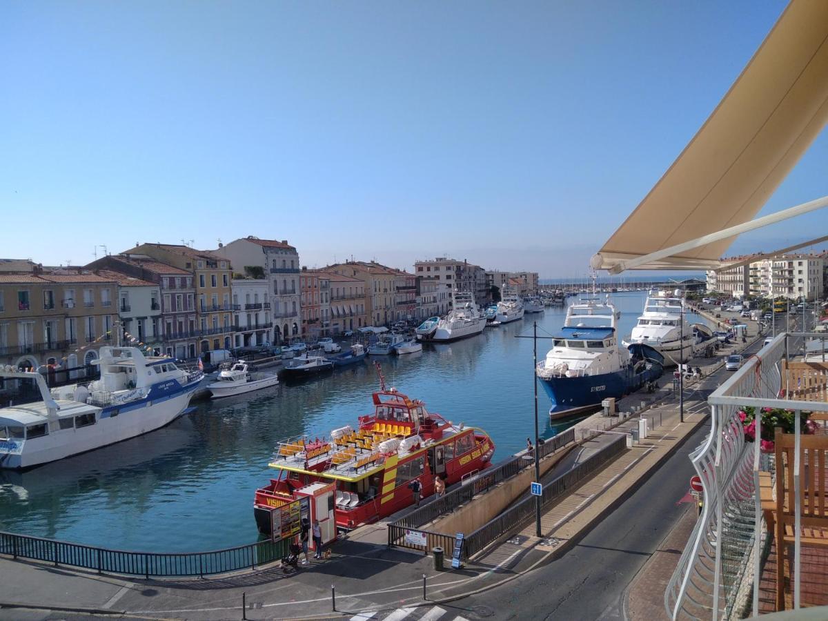 Grand T2 Au Coeur De Ville Avec Vue Sur Quais Et Mer Sète Exteriér fotografie